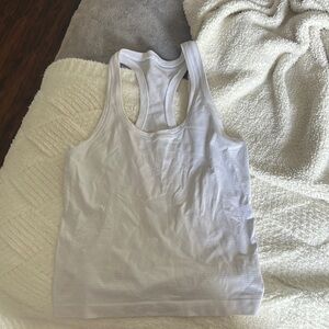 LULULEMON White Swiftly tech Women's Tank Top